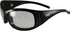 Global Vision Marilyn Motorcycle Sunglasses Bling Rhinestone Black Frames Clear to Smoke Lens...