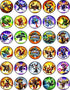 30 x Edible Cupcake Toppers with Heroic Adventurers Theme | Uncut Edible Wafer Sheet Decorations...