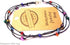 Black Anklet Hemp Three String Multicolor Glass Beaded Anklet - Handmade...