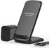 NANAMI Fast Wireless Charger, Qi Certified Wireless Charging Stand with QC3.0 Adapter USB Charger for iPhone 15/14/13/12/SE 2020/11/XS Max,10W Com...