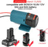 Power Wheels Adapter for Bosch 10.8V 12V Battery Holder Wall Mount, Power Connector,Power Tool DIY Battery Connector (Battery not Included) 1pcs...