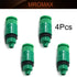 MroMax 4Pcs Hose Tap Connector, Connected to G1/2 or G3/4 Threaded, Suitable for 4/7mm Hose, Quick Connector Hose Pipe Adapter, Faucet Nozzle for ...