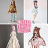 7 Packs Dolls Body Leg Arm Model Man Lady Girl Child Body Silicone Fondant Molds Aromatherapy Plaster Clay Mold Chocolate Biscuit Sugar Craft Moul...