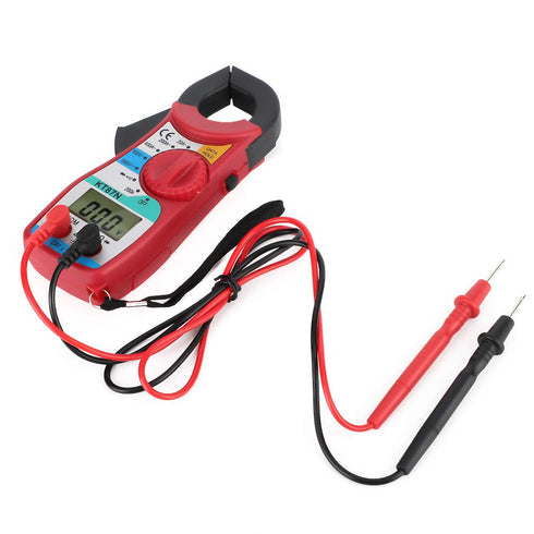 Digital Clamp Meter, Amp Voltage Multimeter Auto Ranging AC DC Measures Current Tester Continuity Temperature Capacitance Resistance Diodes Non Co...