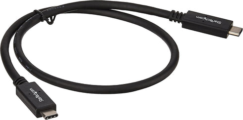 StarTech.com USB C to UCB C Cable - 0.5m - Short - M/M - USB 3.1 (10Gbps) - USB C Charging Cable - USB Type C Cable - USB-C to USB-C Cable (USB31C...