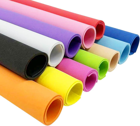 30 Pack EVA Foam Sheets, 11.8 x 7.87 Inch, 2mm Thick Foam Paper for Arts and Crafts, Perfect for Kids Art Projects and Cosplay (Black)...