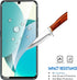 2 Pack Compatible with BLU G73 Screen Protector,Full Coverage 9H Tempered Glass Film,HD Clear Scratch Resistant,Bubble-Free for BLU G73 Screen Pro...