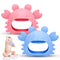 Anboor 2 Pack Baby Teething Toys,Silicone Teethers for Babies 0-6 Months Anti Dropping Hand Teether,Infant Baby Chew Toys for Teething Relief,Idea...