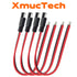 4 PCS 1 Feet 14AWG SAE Connector Quick Disconnect Plug Extension Cable, SAE Extension Cable for Automotive, RV, Motorcycle Cars Tractor, Solar Pan...