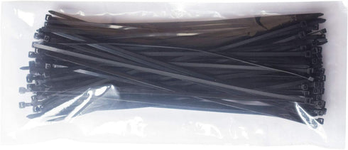 Extra Heavy Duty Cable Ties, Durable Nylon Cable Zip Ties,Large Plastic Cord Strap, 14 Inch Auto-Locking Wraps, 100pcs Per Package, 5X350-BLACK...