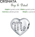 12 Zodiac Signs with Clear CZ Heart Charms, 925 Sterling Silver Constellation Beads, fits European Birthday Bracelet, Gifts for Family/Lover/Frien...