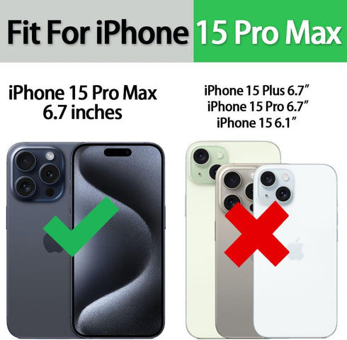 5PCS iPhone 15 Pro Max Sublimation Case with Soft Rubber + Aluminum Blank Printable DIY Customize Phone Cases for iPhone 15 Pro Max Anti-Slip Prot...