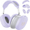 Case Cover for AirPods Max,Anti-Scratch Soft Silicone with Gold Heart Pattern Ear Cups Case Cover/Ear Pad Cover/Headband Cover for Apple Airpod Ma...