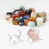 Rock Display Stand, 3 Sizes 36 PCS Mineral Stands Rock Holder Acrylic Display stand for Small Items: Crystal, Rock Painting, Geodes, Rock, Mineral...