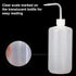 Hyber&Cara Safety Wash Bottle 2Pcs 500ml Plastic Squeeze Bottle for Lab Plant Watering Tattoo Wash Bottle with 1Pc Silicone Funnel...
