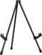 Amazon Basics Tabletop Instant Easel, Black Steel Table Top Easels for Display, Adjustable & Portable Tripod for Paintings, Signs, Posters...