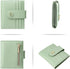 FUNTOR Small Wallets for Women,Ladies Slim Bifold Credit Card Holder with Zipper Coin Pocket(Green)...