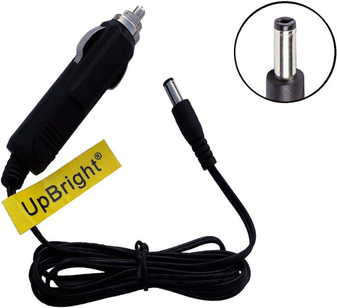 UpBright Car DC Adapter Compatible with Halo Bolt 57720 ACDC 58830 44400 1201 HALO1201 Jump Starter Power Bank CEN TECH 3 in 1 Portable Battery Pa...