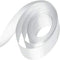 Papillon Single Face Satin Ribbon, 7/8" Wide X 100 Yards, White...