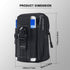 Waist Cell Phone Holster Belt Bag Universal Outdoor Phone Pouch Case Gadget Pocket for iPhone X 8 7 6 6s Plus Samsung Galaxy S8 S7 S6 S5 S4 S3 Not...