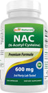 Best Naturals NAC - N Acetyl Cysteine 600 mg 250 Capsules - n Acetyl cysteine - Powerful antioxidant...