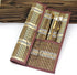 Easyou Bamboo Calligraphy Brush Holder Rollup Portable Protector 36x32cm(14.1"*12.5")...