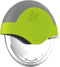 Green Pizza Cutter Wheel with Protective Blade Cover, improved, Super Sharp, Easy To Use and Clean, Slicer, Ergonomic Rubberized Grip, heavy dutty...
