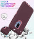for Samsung Galaxy S9 Plus Case,Shockproof Dropproof for Samsung S9 Plus Case,Heavy Duty Protective Galaxy S9 Plus Csae,S9 Plus Case 6.2 Inch(Purp...