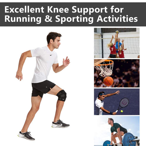 ComfiLife Knee Brace for Knee Pain Relief – Neoprene Knee Brace for Working Out, Running, Injury Recovery – Side Stabilizers – 3 Point Adjustable ...