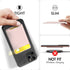 AHASTYLE Phone Credit Card Holder Stick On, Slim Phone Wallet Strong Adhesive Silicone Card Pouch Sleeve Compatible with iPhone/Android/Samsung Ga...