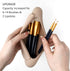 Silicone Makeup Bag Travel Size Toiletries Makeup Brush Holder Travel Cosmetic Bag Makeup Travel Essentials Portable Upgrade with Anti-Fall Out Ma...
