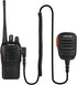 Radioddity RS22 Remote Speaker Mic with Clear Sound, Compatible with Baofeng UV-5R UV-5RX3 BF-888S BF-F8HP H-777 Radioddity GM-30 GA-2S GA-510 TYT...