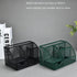 Green Desk Organizer Mesh Drawer Storage Accessories with 6 Compartments and Drawer, Desktop Caddy Storing Stationery Trinkets Cosmetics Jewelry E...