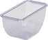 San Jamar Dome 1.5 Pint Replacement Tray for Garnish Caddies with Snap-On Connectors for Kitchen, Bar, and Restaurants, Plastic, 1.5 Pint, Clear...