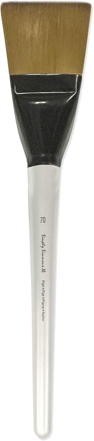 Simply Simmons Size 40 X-Large Soft Synthetic Brush, Multicolor...