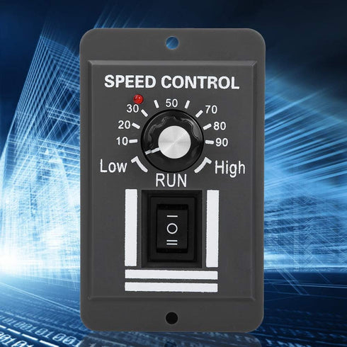 Motor Speed Controller, DC 12-60V 20A DC Brush Motor Speed Controller Forward Reverse Switch Electric Motor Speed Regulator...
