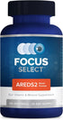 Focus Select AREDS2 Based Eye Vitamin-Mineral Supplement - AREDS2 Based Supplement for Eyes (60 ct. 30 Day Supply) - AREDS2 Based Low Zinc Formula...