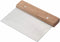 Winco Stainless Steel Dough Scraper with Wood Handle...
