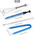 SAVITA Mechanical Keyboard Switch Puller Set, Keycap Remover Kit Keyboard Cleaner Tool Including Keycap Puller, Switch Clamp, Stem Holder, Lube Pe...