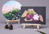 Small Tabletop Display Stand 8 inch Wooden Table Top A-Frame Artist Easel Canvas Photo Picture Sign Holder Stand...