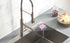 Triangle Dish Drying Rack for Sink Corner Roll Up Folding Stainless Steel Multipurpose Over The Sink Dish Drainer Mat for Kitchen (Grey)...