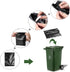 Feminine Personal Disposal Bags,6x8 inches Tampon Disposal Bags Pack of 100 Black Opaque Zip Seal Discreet Disposal Bags for Tampons,Sanitary Pads...