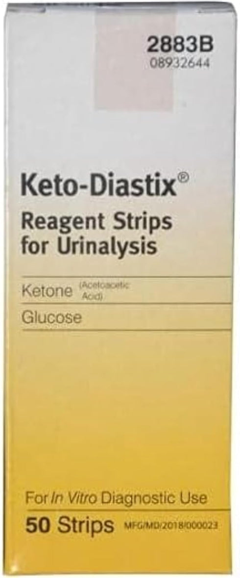 50 Reagent Strips for Urinalysis, Unflavored, Medication Test Strips...