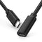 UGREEN USB Type C Extension Cable (10Gbps), USB 3.2 Type C Male to Female Fast Charging, Compatible with MacBook Pro iPad Pro Dell XPS Surface Swi...