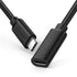 UGREEN USB Type C Extension Cable (10Gbps), USB 3.2 Type C Male to Female Fast Charging, Compatible with MacBook Pro iPad Pro Dell XPS Surface Swi...