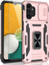 for Samsung Galaxy A13 5G Case, for Galaxy A13 4G Case, Shockproof Phone Case & Sliding Camera Cover & Ring Holder Kickstand with Screen Protector...