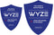 WyzeCam UV Waterproof Reflective Security Stickers Compatible for Wyze Home Security System, Video Surveillance Sticker Security Signs Outdoor, Pa...