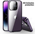 Anti-Peeping Case for iPhone 15 Pro 360° Full Body Privacy Screen Protector Camera Lens Protector Clear Double Sided Tempered Glass Magnetic Metal...