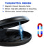 2 Pack Aligner and Retainer Case, ARGOMAX Slim Aligner Case Compatible with Invisalign, Mouth Guard Case, Orthodontic Case, Teeth Braces Case, Nig...