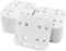 Humidifier Filter Pad ITROLLE 20PCS Square Style Nylon White Mineral Absorption Pads Replacement Descaling Pad for LEVOIT LV600HH Humidifier Miner...